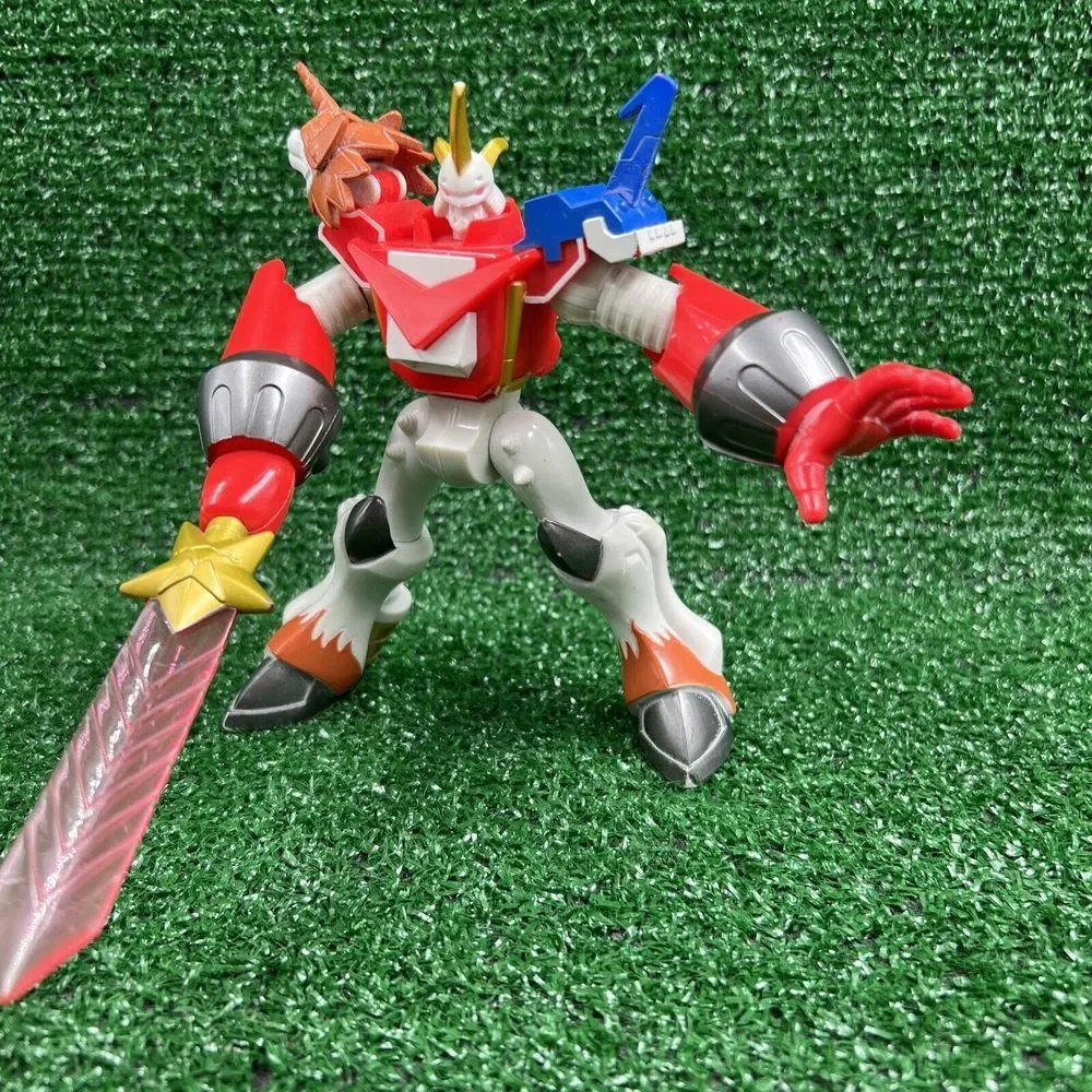 Digimon Digi-Fusion SHOUTMON‎ X4 Action Figure 6